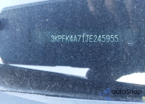 2018 Kia Forte Lx from USA, damaged, VIN 3KPFK4A71JE245955